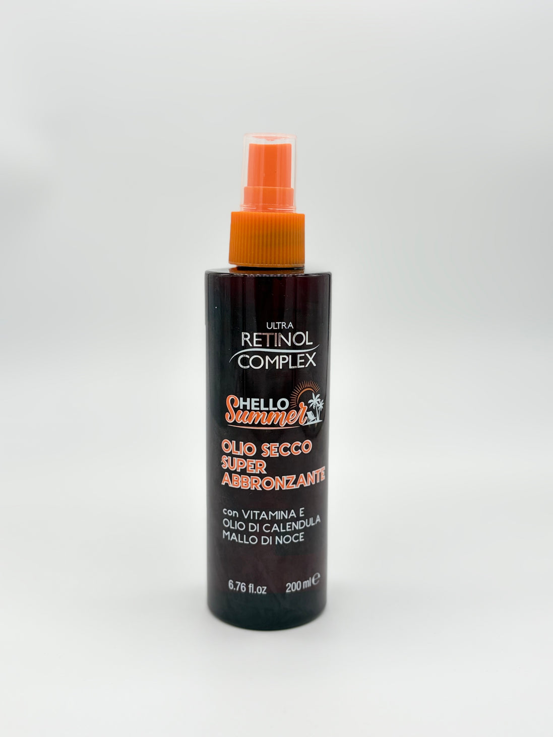 RETINOL COMPLEX HELLO SUMMER olio secco super abbronzante
