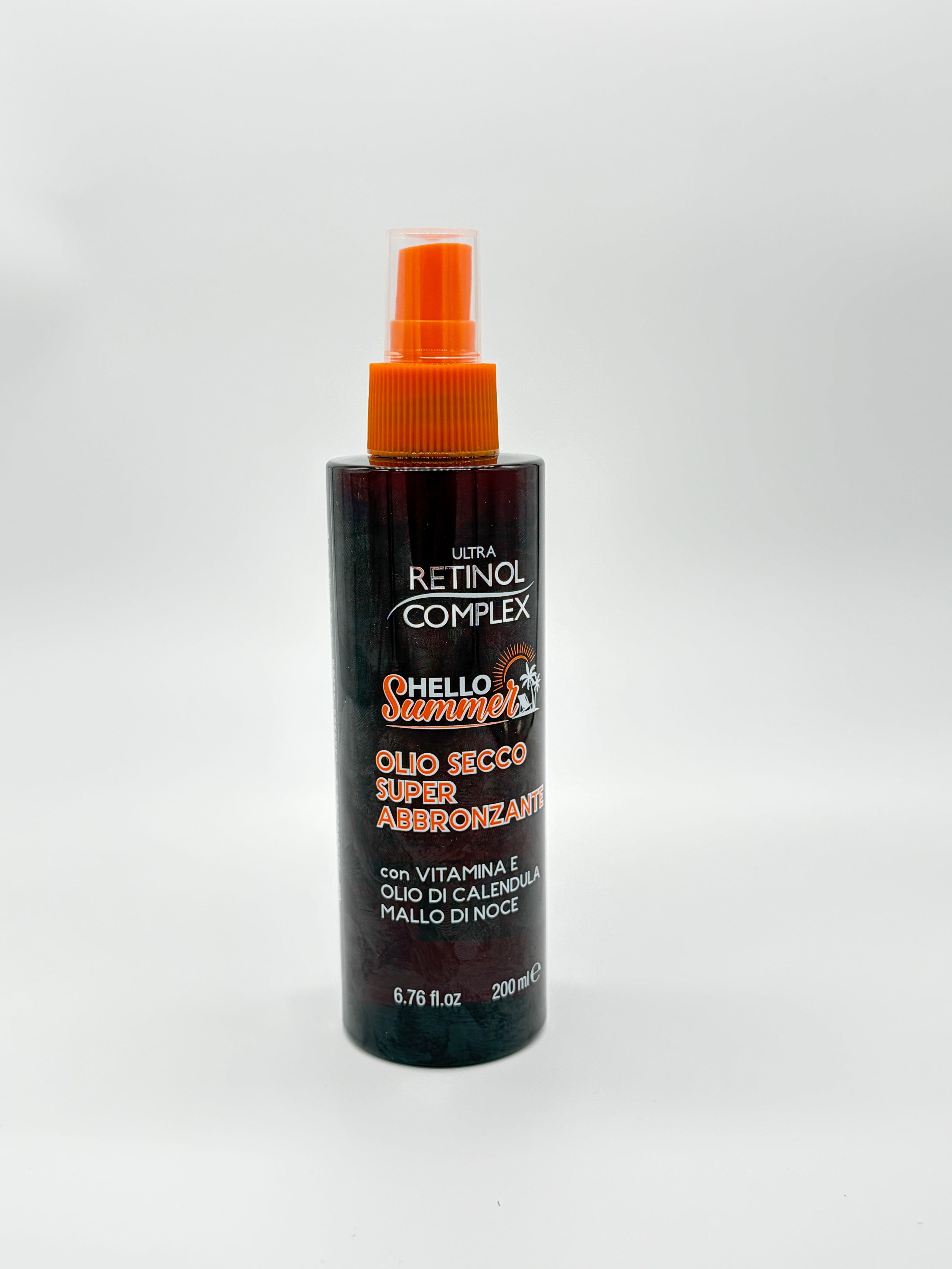 RETINOL COMPLEX HELLO SUMMER olio secco super abbronzante