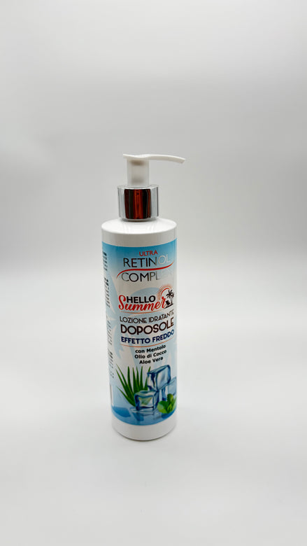 RETINOL COMPLEX HELLO SUMMER LOZIONE IDRATANTE  DOPOSOLE EFFETTO FREDDO