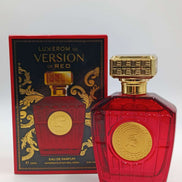Version of red dupe Versace rosso