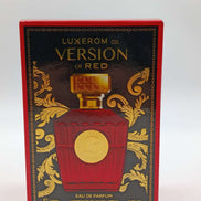 Version of red dupe Versace rosso