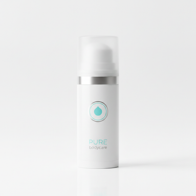 Deodorante Roll-On su sfondo bianco