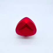 Scatola a forma d cuore con interno in velluto e completa di anello