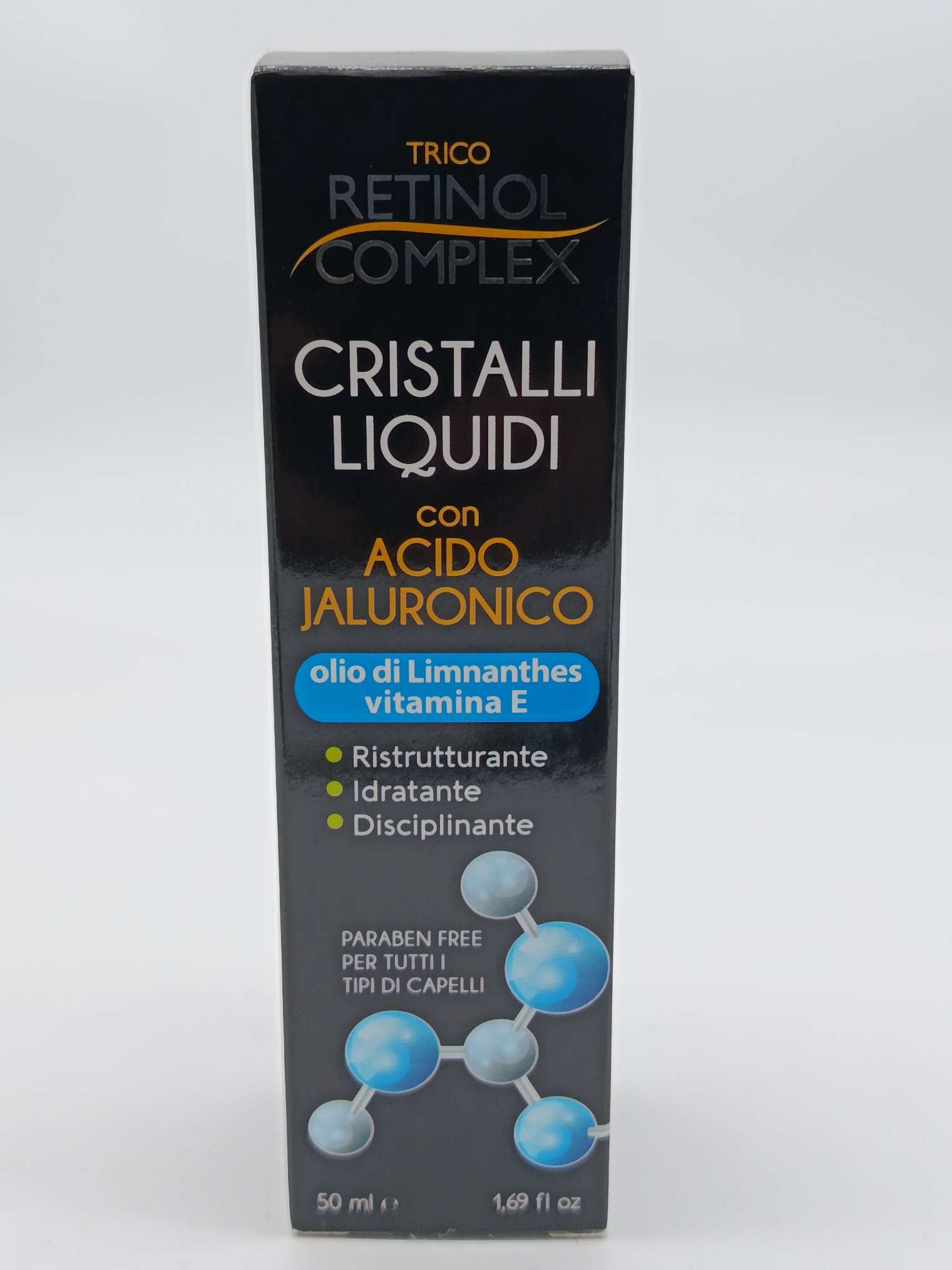 Cristalli liquidi con acido Ialuronico