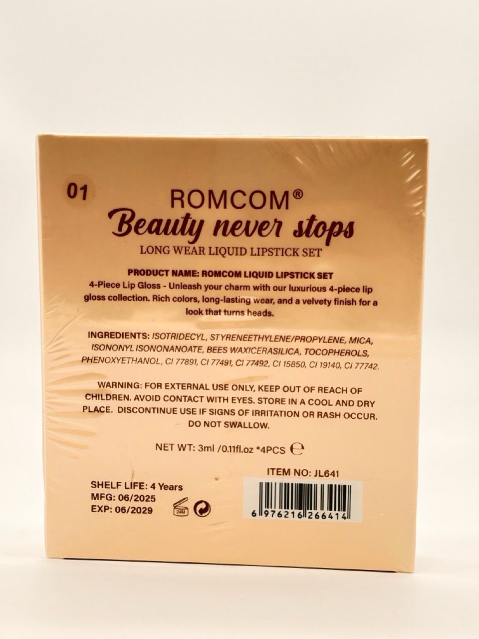 Rom com beauty never stops