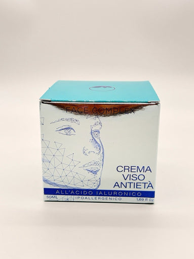 Face complex crema viso antieta' con acido Ialuronico ipoallergenico