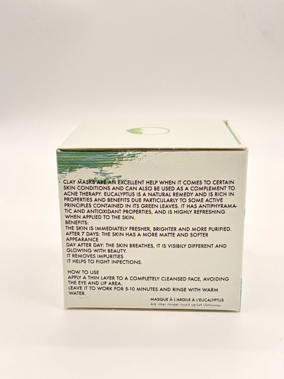Face complex maschera argilla effetto purificante con olio di eucalipto