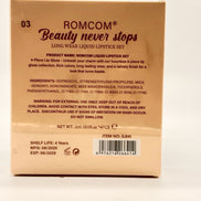 Rom com beauty never stops