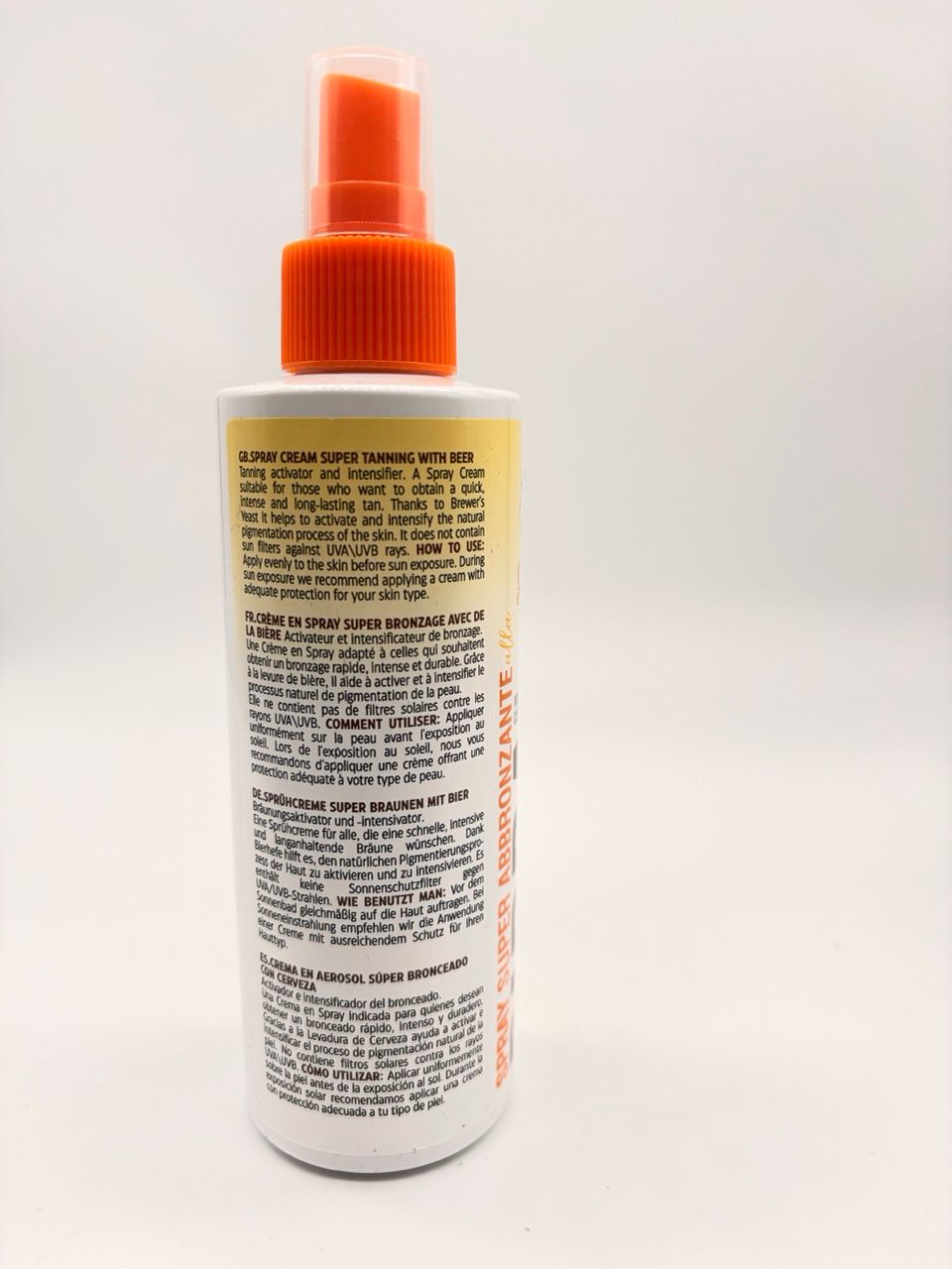 Ultra retinol complex hallo summer spray super abbronzante  alla birra viso/corpo