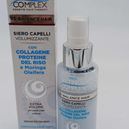 Siero capelli volumizzante con collagene proteine del riso e moringa oliefera