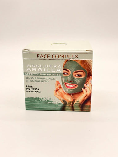 Face complex maschera argilla effetto purificante con olio di eucalipto