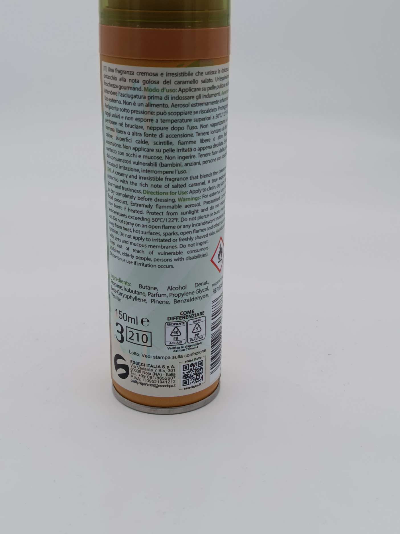 Seta blu dolci tentazioni deodorante