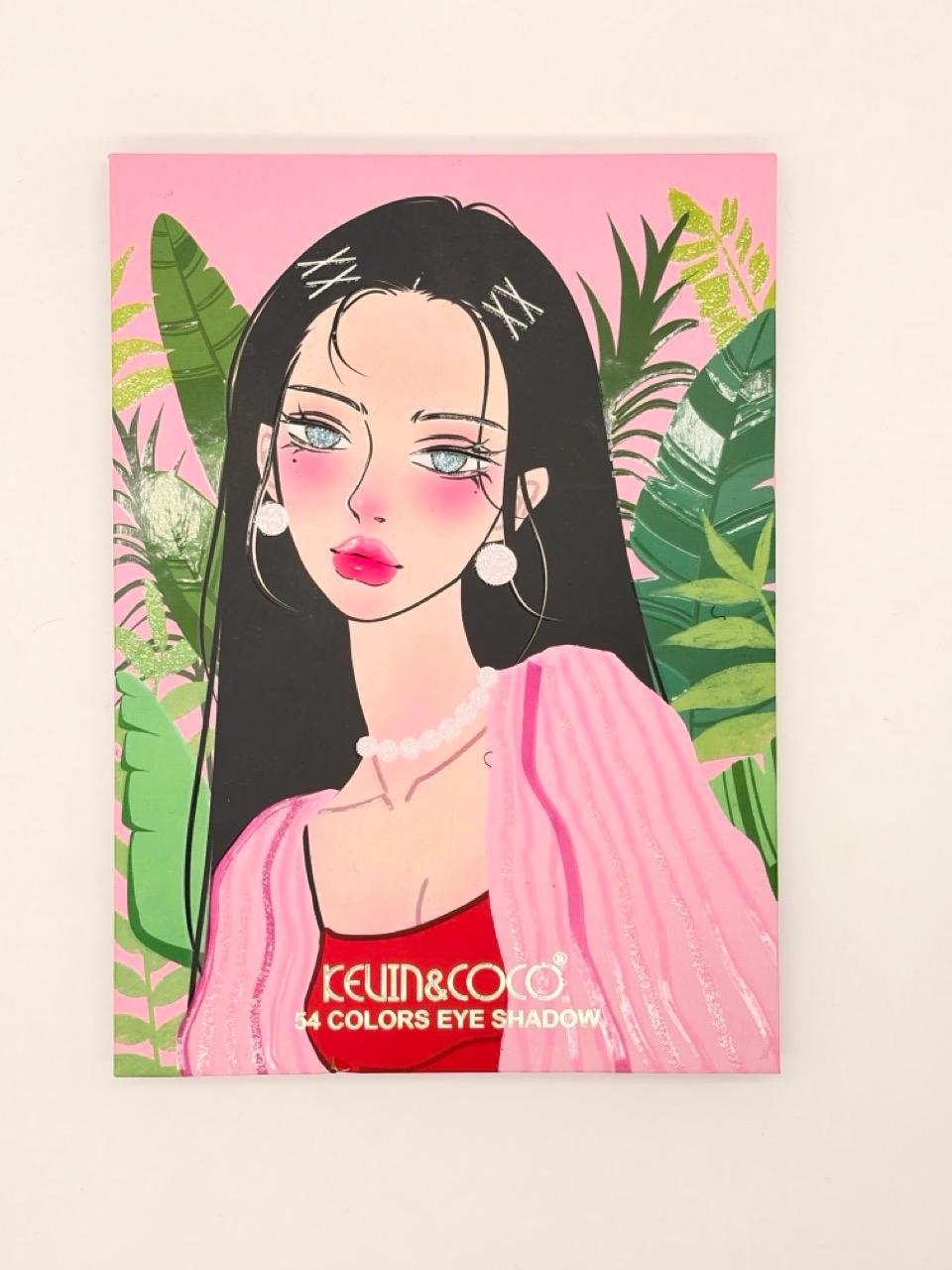 Kevin&coco'54 colors eye shadow