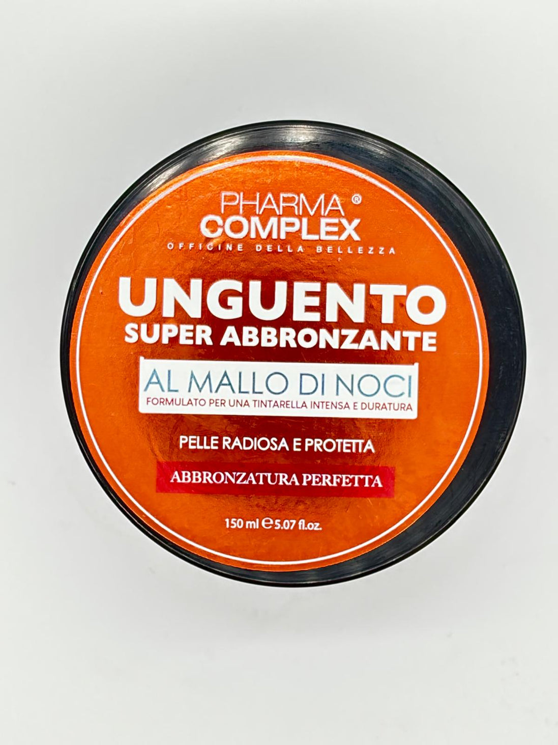Unguento  super abbronzante al mallo di noci