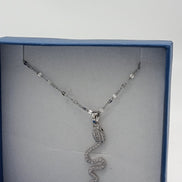 Collana con serpente  completa di scatola