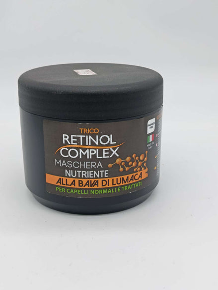 Retinol comeplex  maschera nutriente  alla bava di lumaca per capelli normali e trattati