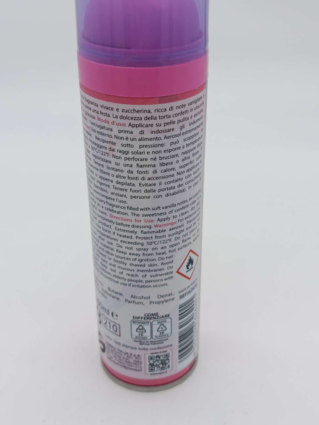 Seta blu dolci tentazioni deodorante