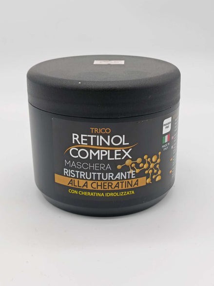 Retinol complex maschera ristrutturate alla cheratina