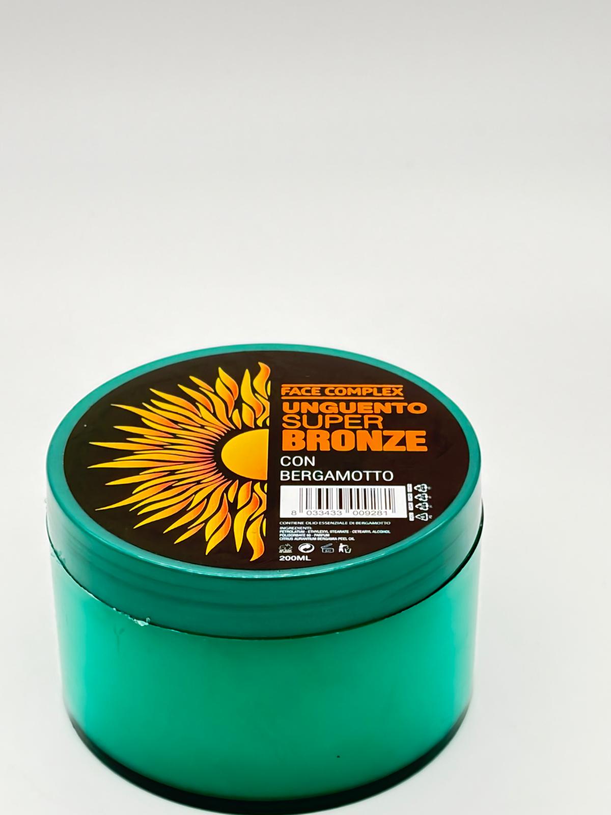 Unguento super bronze con bergamotto