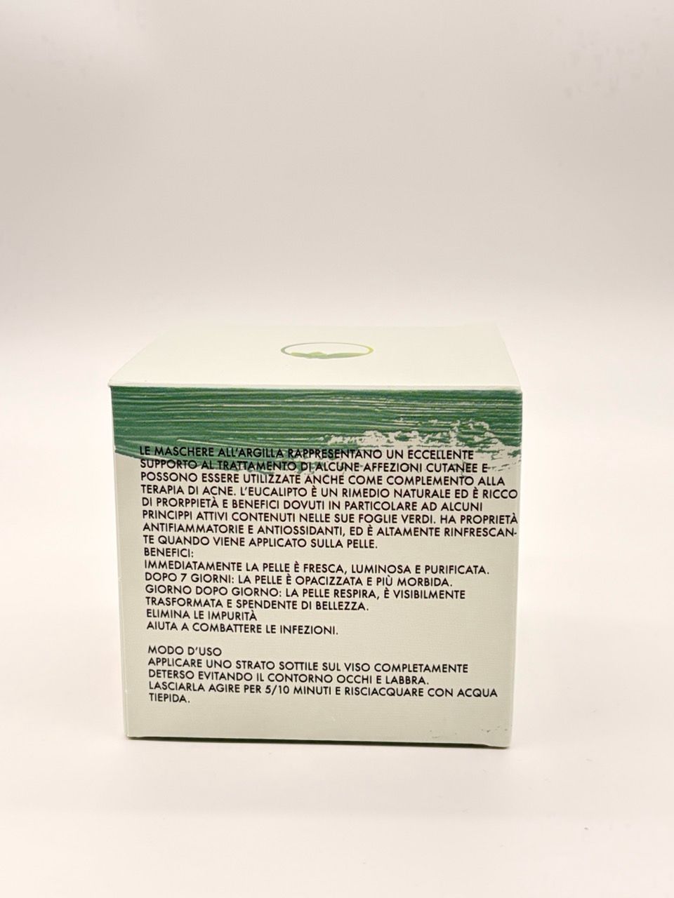 Face complex maschera argilla effetto purificante con olio di eucalipto