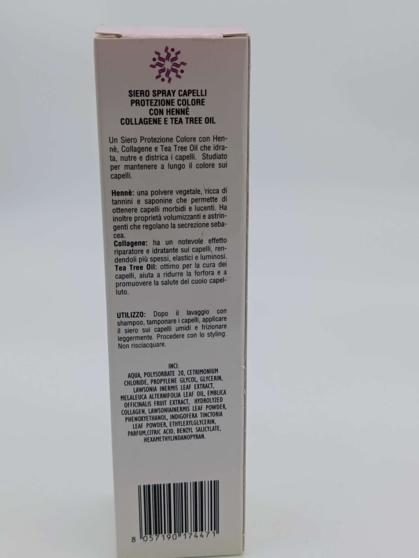 Retinol complex Siero per capelli nutriente anticorpo con semi di lino collagene burro di karite