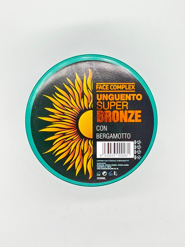Unguento super bronze con bergamotto