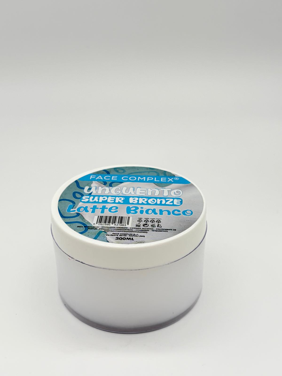 Unguento super bronze latte bianco