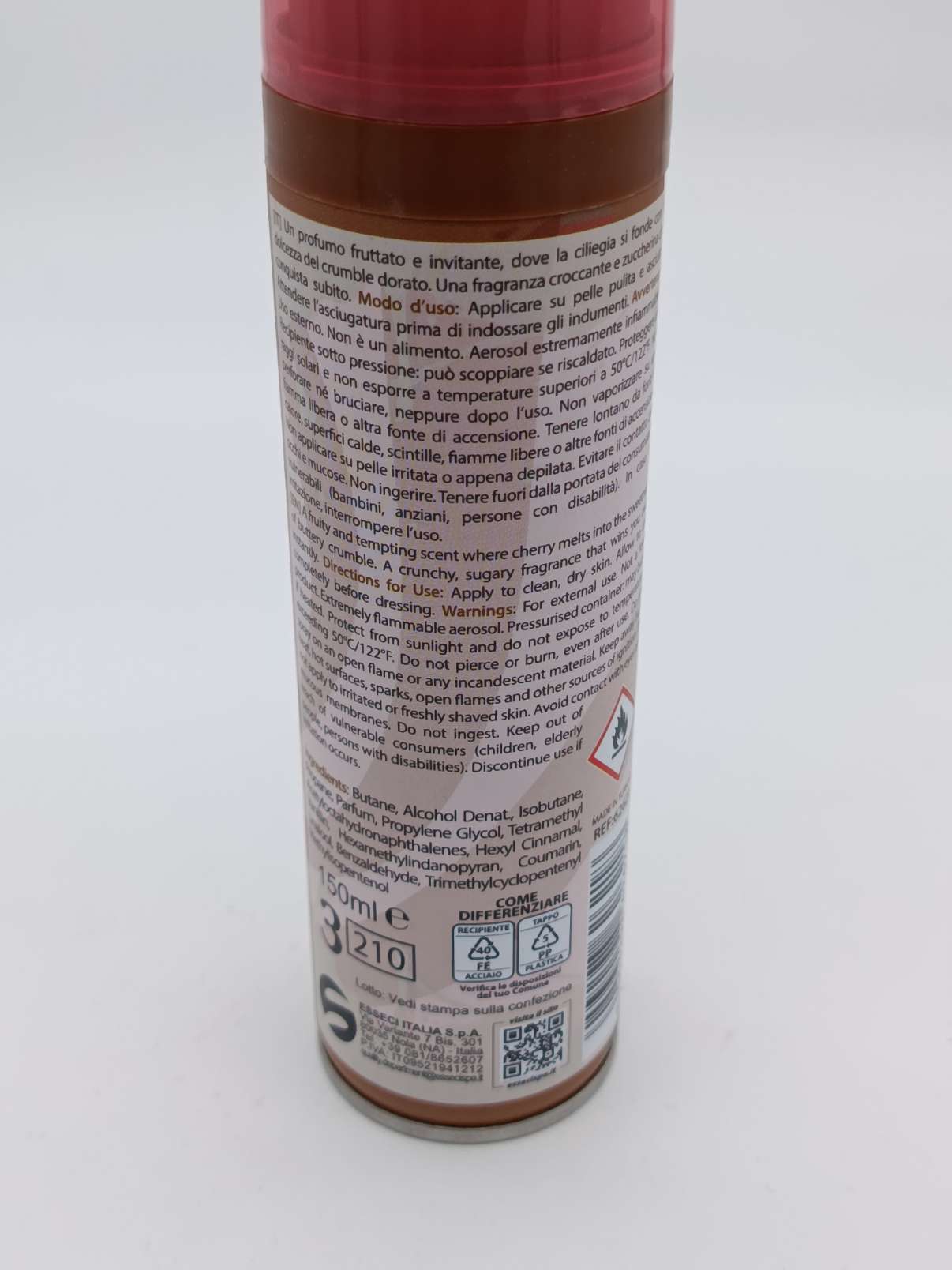Seta blu dolci tentazioni deodoranti