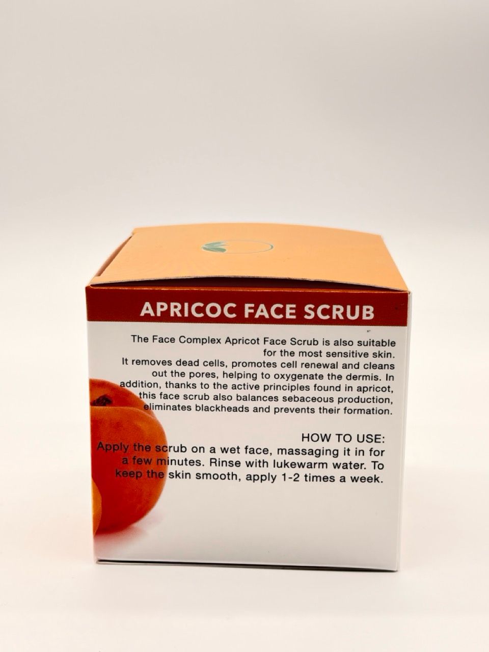 Face complex scrub viso nutriente 2 in 1 albicocca