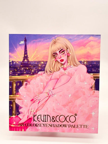 Kevin&coco' 64 color eyeshadow palette