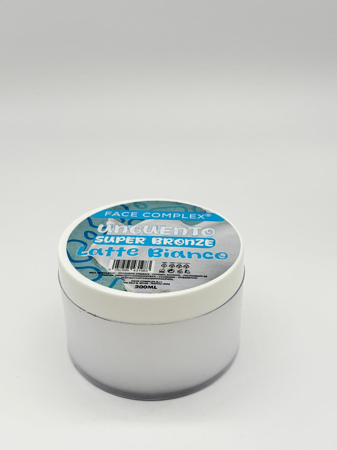 Unguento super bronze latte bianco