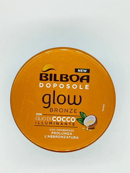 Bilboa doposole glow bronze con olio di cocco