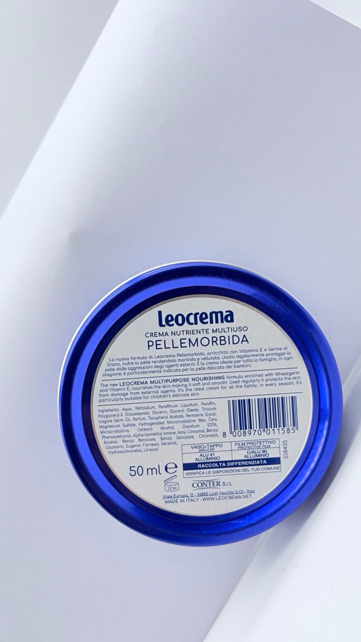Leocrema crema nutriente Multiuso pelle morbida 50 ml