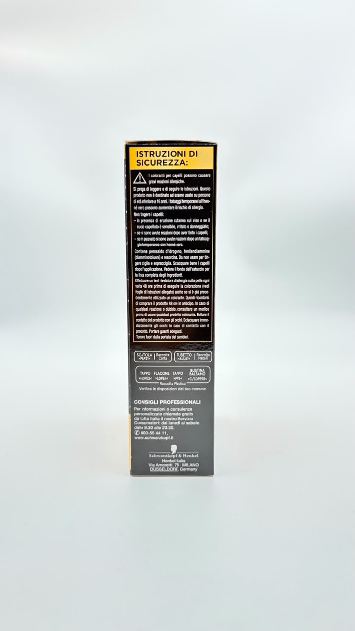 Palette oleo intense crema per capelli