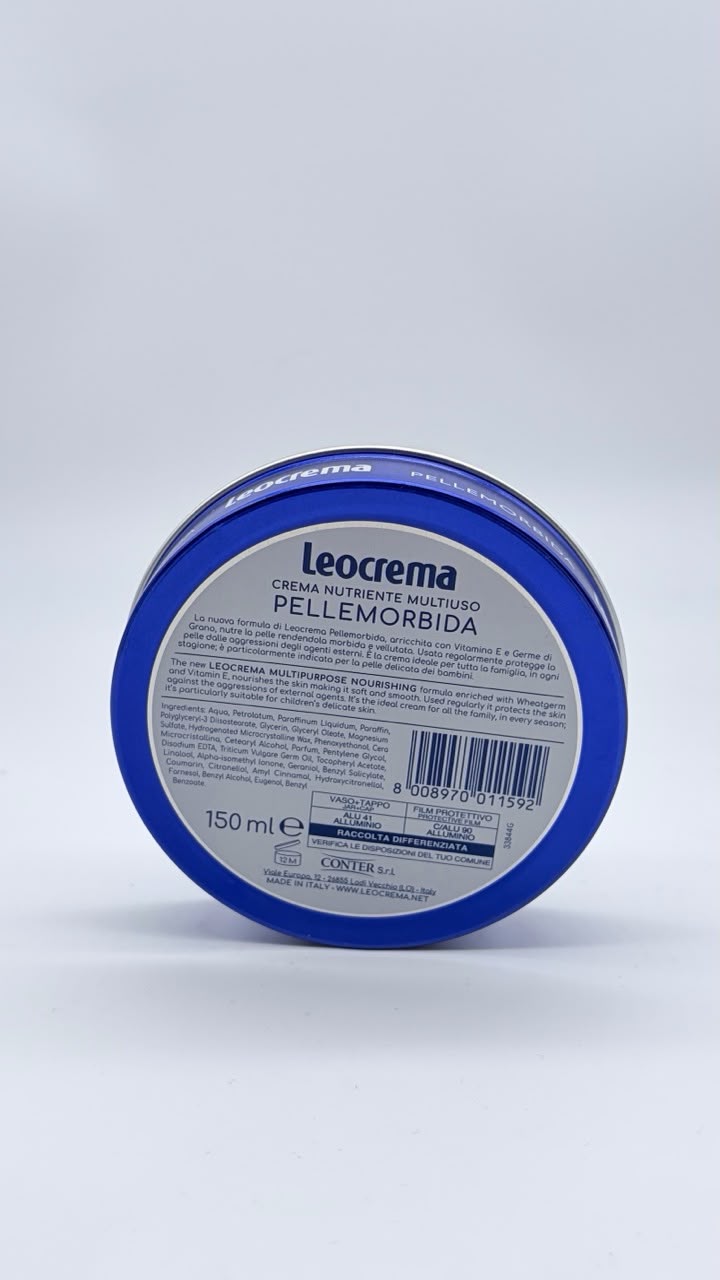 Leocrema crema nutriente Multiuso  pelle morbida da 150 ml
