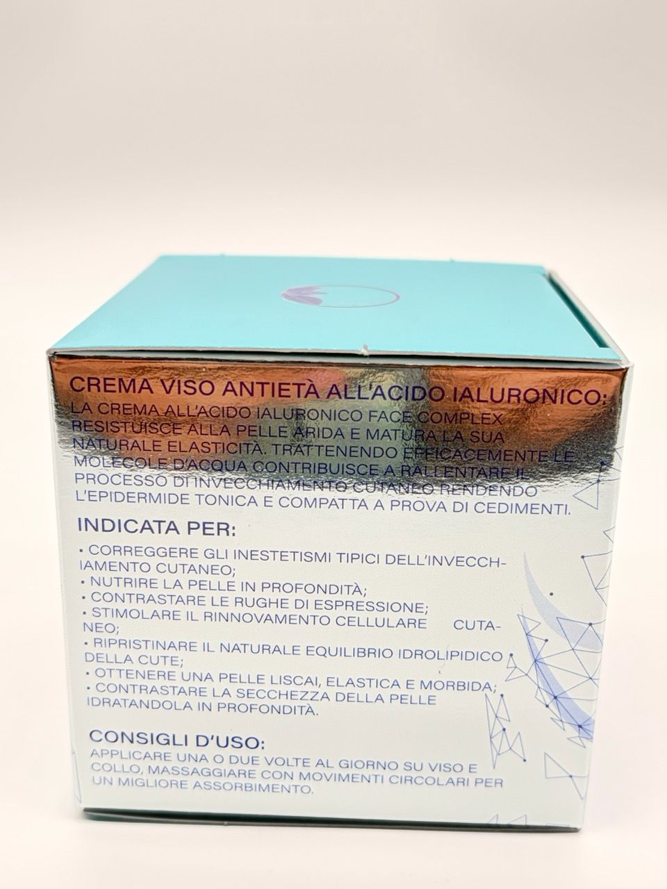 Face complex crema viso antieta' con acido Ialuronico ipoallergenico